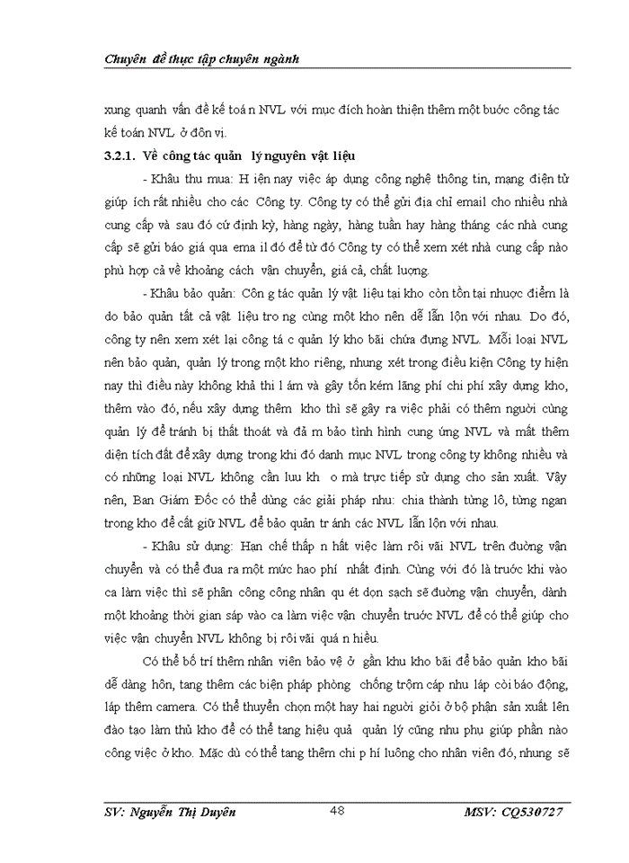 image for page Hoàn thiện kế toán nguyên vật liệu của Công ty TNHH TM & SX Hồng Quảng