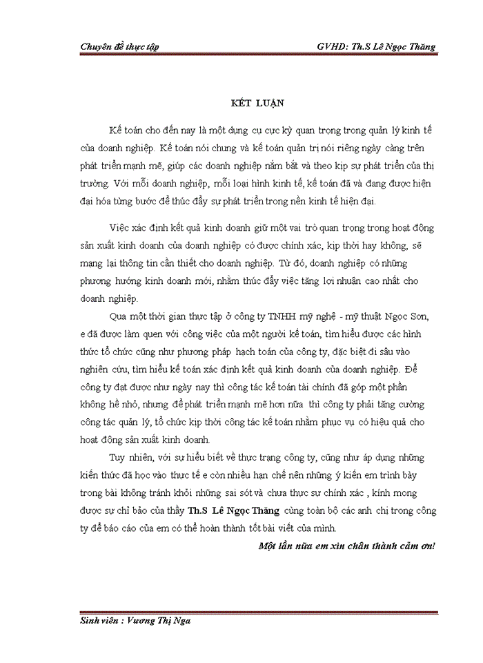 image for page Hoàn thiện kế toán doanh thu, chi phí và xác định kết quả kinh doanh tại công ty trách nhiệm hữu hạn  mỹ nghệ - mỹ thuật ngọc sơn