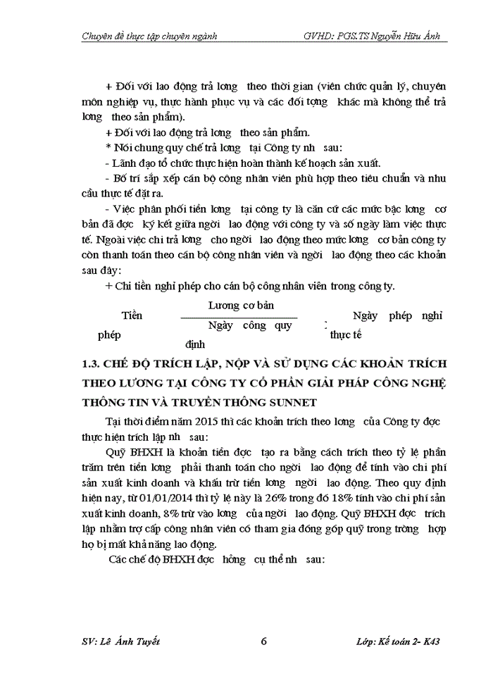 image for page Hoàn thiện kế toán tiền lương và các khoản trích theo tiền lương tại công ty cổ phần giải pháp công nghệ thông tin và truyền thông sunnet