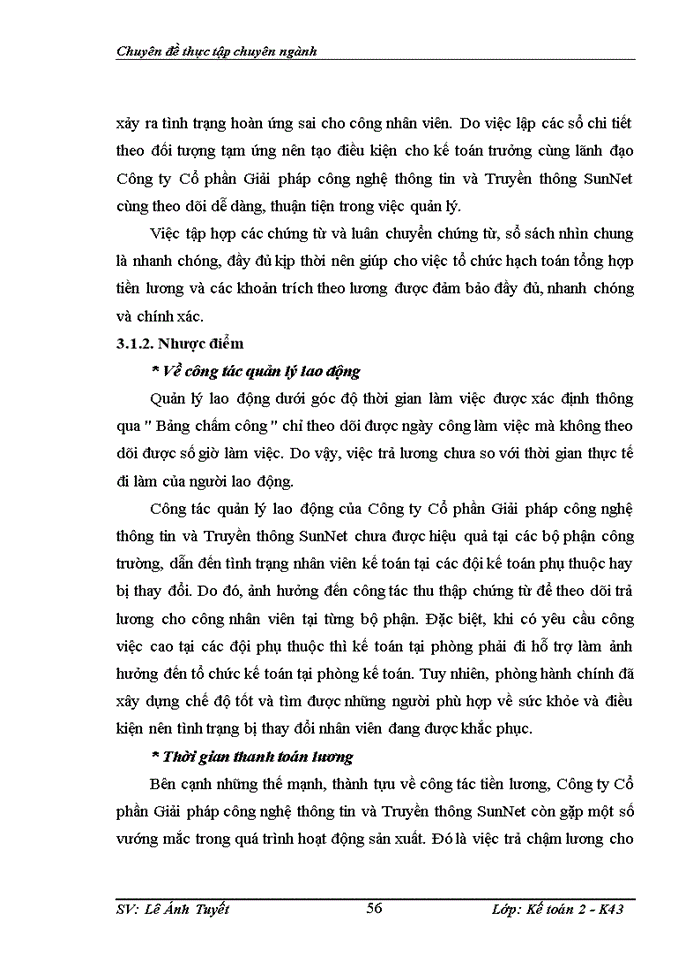 image for page Hoàn thiện kế toán tiền lương và các khoản trích theo tiền lương tại công ty cổ phần giải pháp công nghệ thông tin và truyền thông sunnet