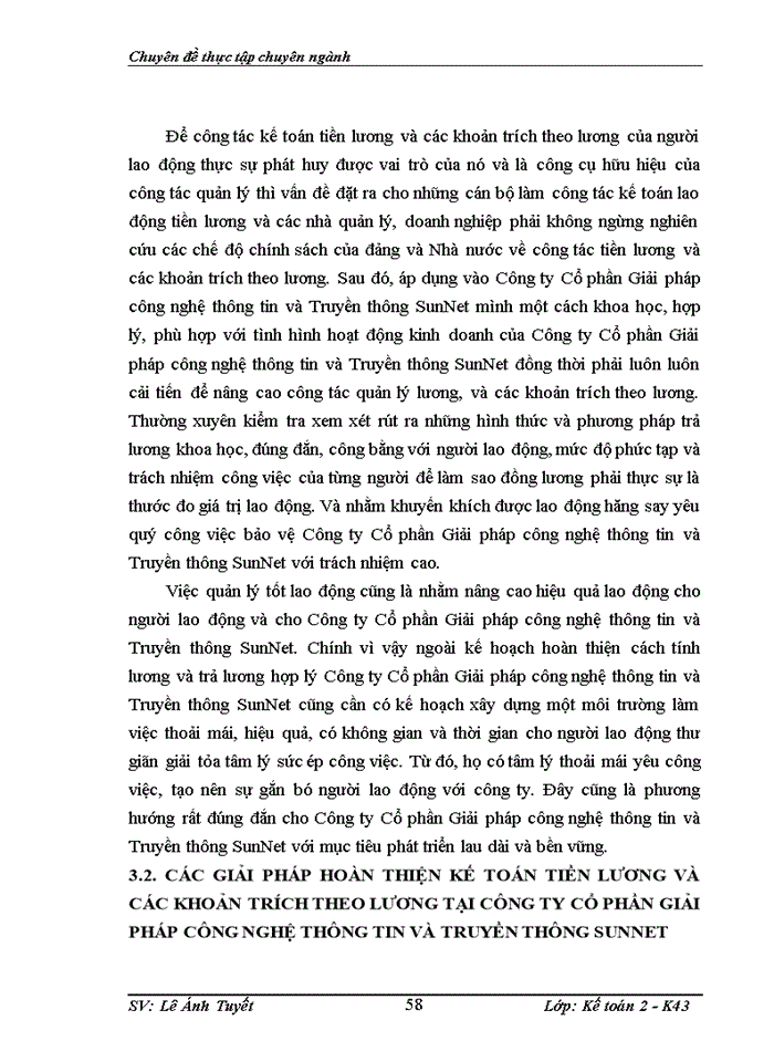 image for page Hoàn thiện kế toán tiền lương và các khoản trích theo tiền lương tại công ty cổ phần giải pháp công nghệ thông tin và truyền thông sunnet