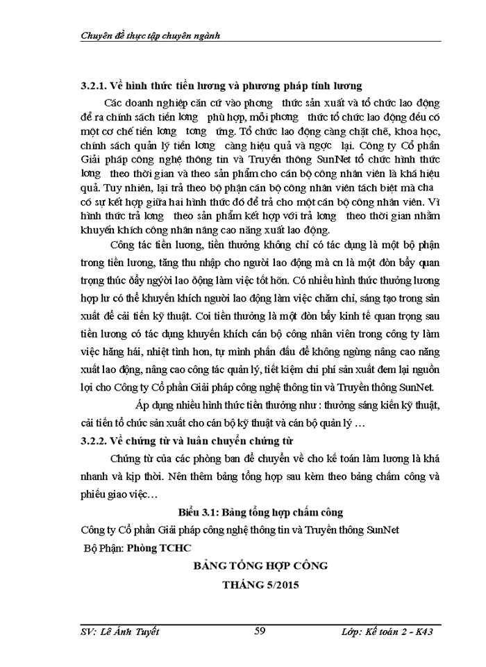 image for page Hoàn thiện kế toán tiền lương và các khoản trích theo tiền lương tại công ty cổ phần giải pháp công nghệ thông tin và truyền thông sunnet