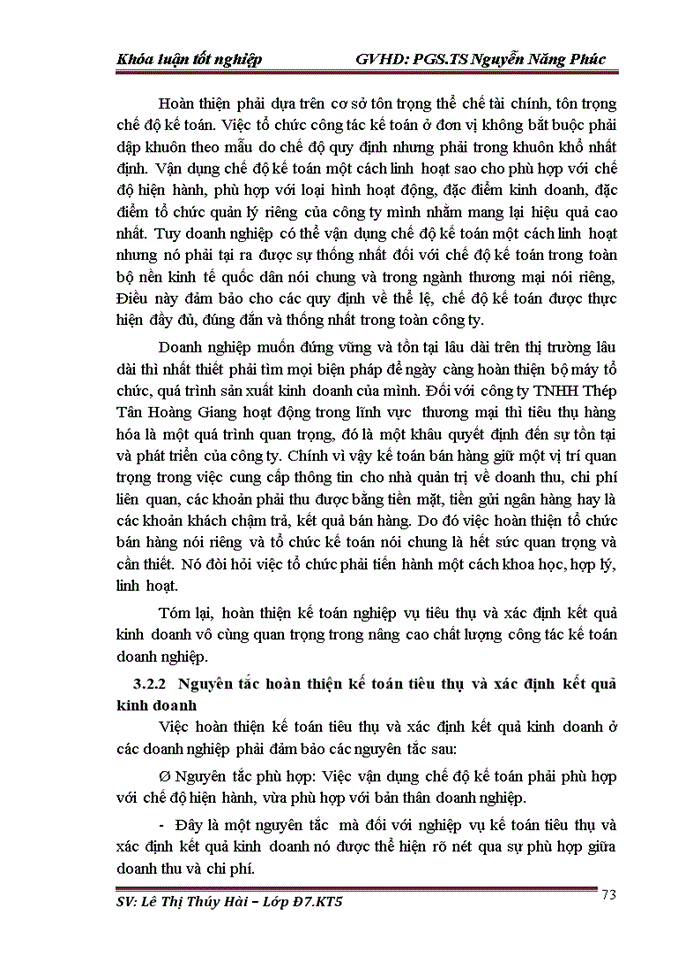 image for page Kế toán tiêu thụ và xác định kết quả kinh doanh tại Công ty TNHH Thép Tân Hoàng Giang