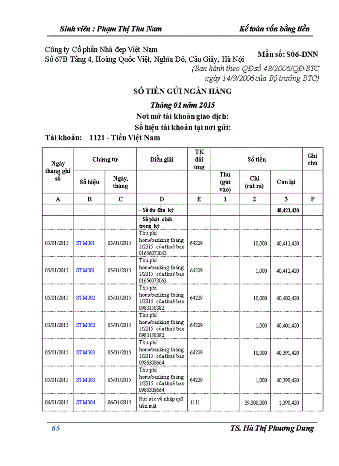 image for page Kế toán vốn bằng tiền