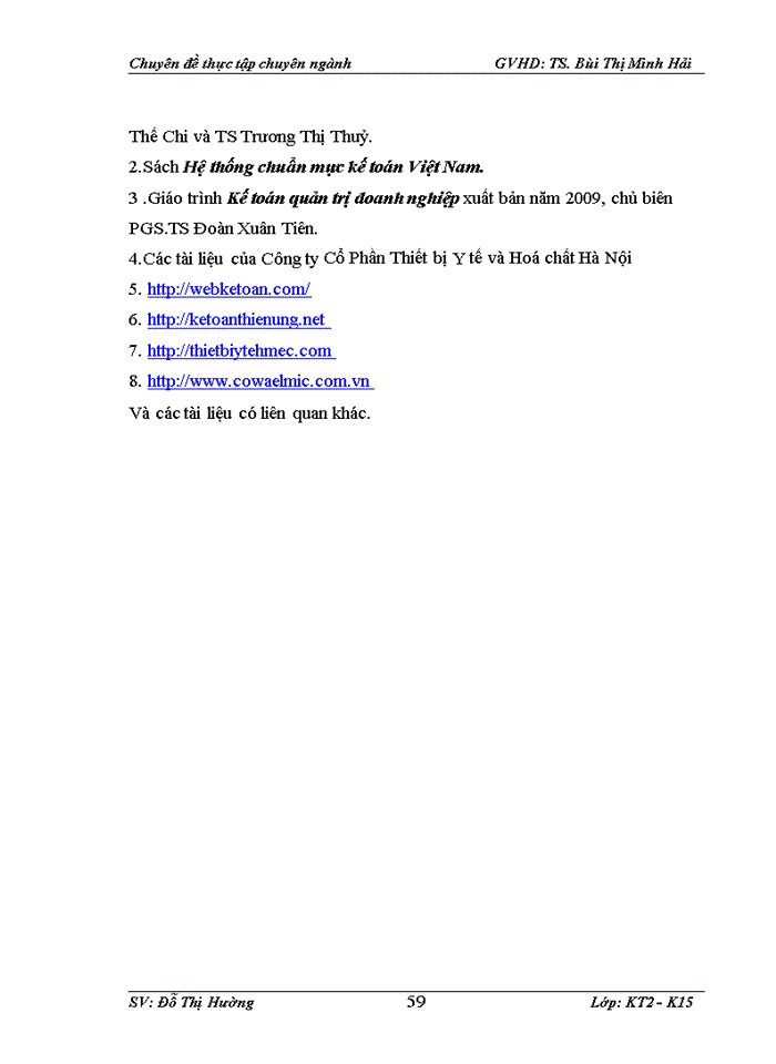 image for page Hoàn thiện kế toán bán hàng và xác định kết quả kinh doanh tại công ty cổ phần thiết bị y tế và hoá chất hà nội