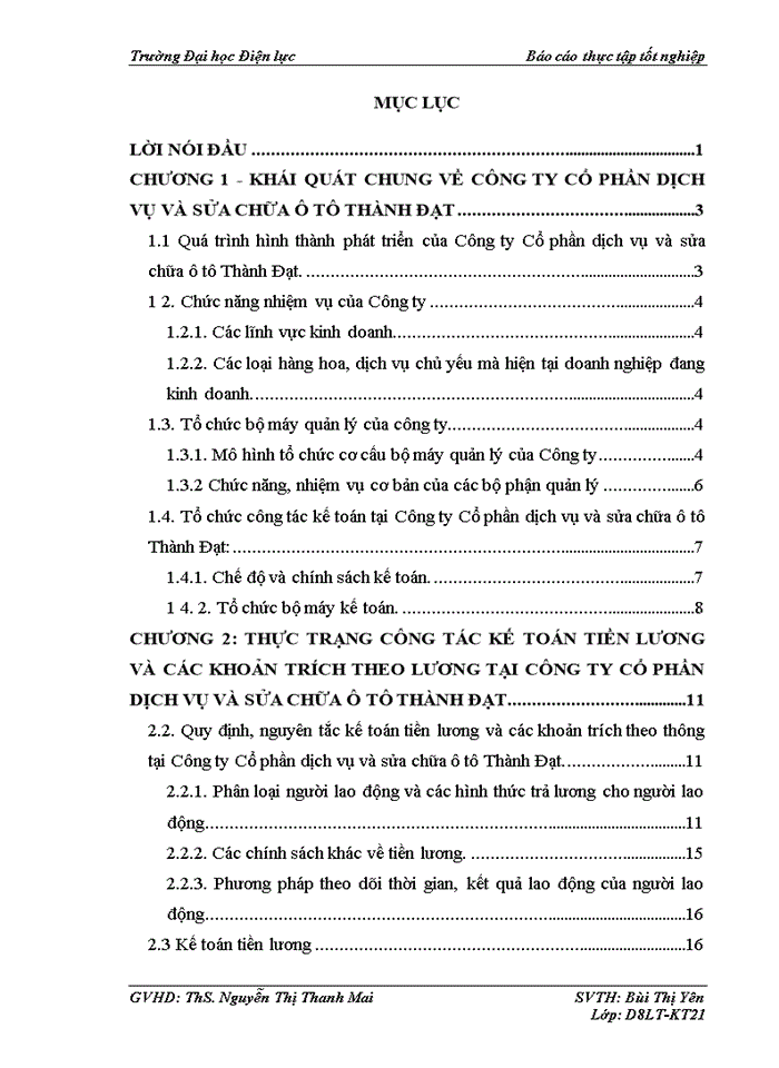 image for page Kế toán tiền lương và các khoản trích theo lương tại Công ty Cổ phần dịch vụ và sửa chữa ô tô Thành Đạt