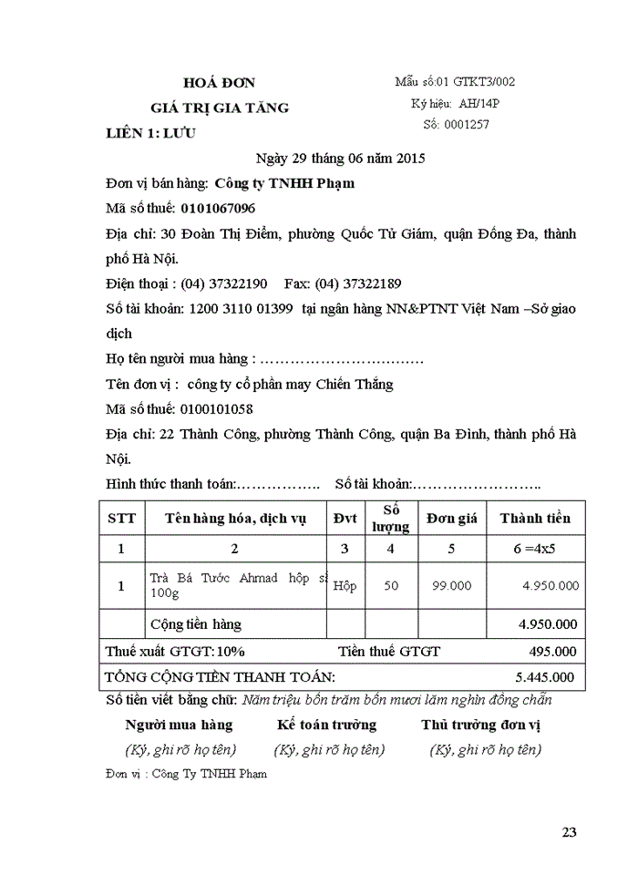 image for page Tổ chức bộ máy kế toán và hệ thống kế toán tại công ty TNHH Phạm.