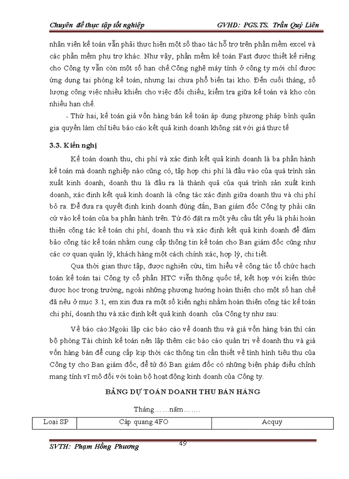 image for page Hoàn thiện kế toán doanh thu, chi phí và xác định kết quả kinh doanh tại công ty cổ phần HTC viễn thông quốc tế