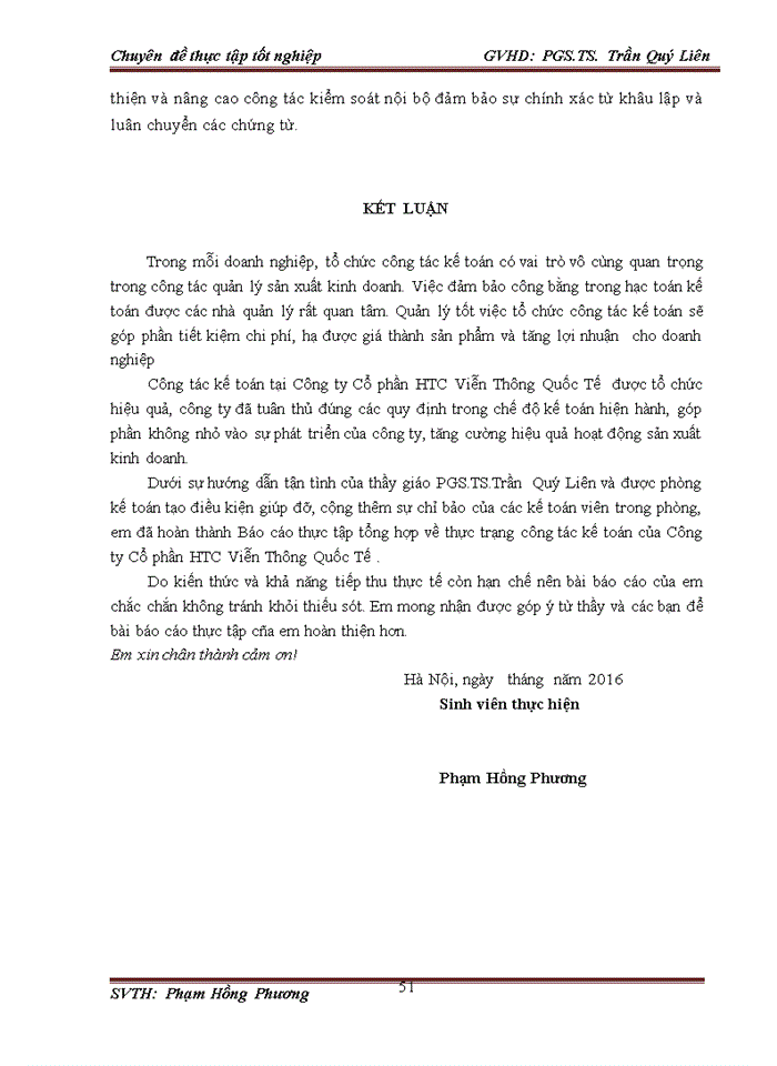 image for page Hoàn thiện kế toán doanh thu, chi phí và xác định kết quả kinh doanh tại công ty cổ phần HTC viễn thông quốc tế