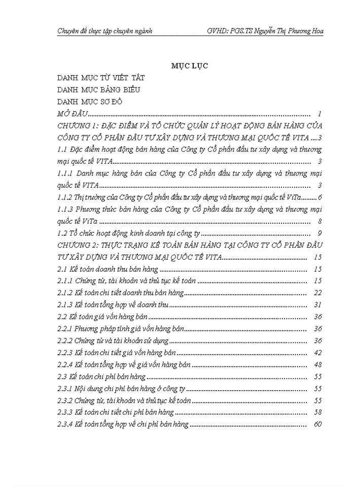 image for page Hoàn thiện kế toán bán hàng tại Công ty cổ phần Đầu tư xây dựng và thương mại quốc tế VITA