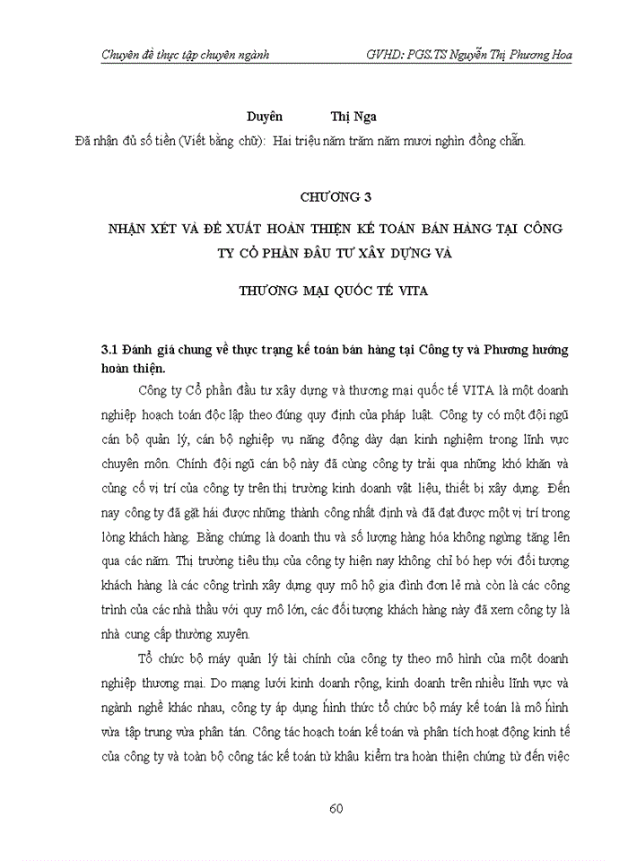 image for page Hoàn thiện kế toán bán hàng tại Công ty cổ phần Đầu tư xây dựng và thương mại quốc tế VITA