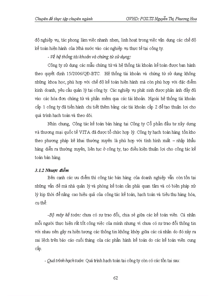 image for page Hoàn thiện kế toán bán hàng tại Công ty cổ phần Đầu tư xây dựng và thương mại quốc tế VITA