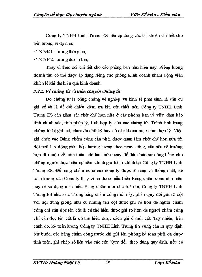 image for page Hoàn thiện kế toán tiền lương và các khoản trích theo lương tại công ty tnhh linh trung es