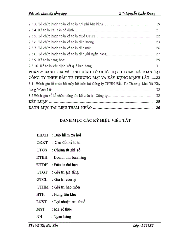 image for page Tổ chức bộ máy kế toán và hệ thống kế toán tại Công ty TNHH Đầu tư Thương Mại và Xây Dựng Mạnh Lân.