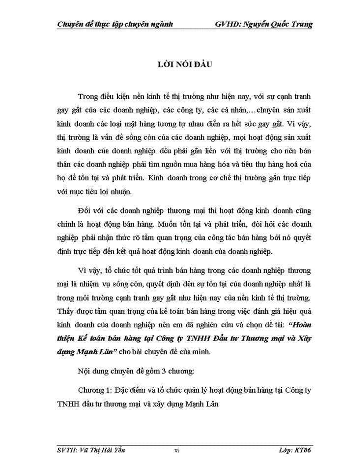 image for page Hoàn thiện kế toán bán hàng tại công ty tnhh đầu tư thương mại và xây dựng mạnh lân