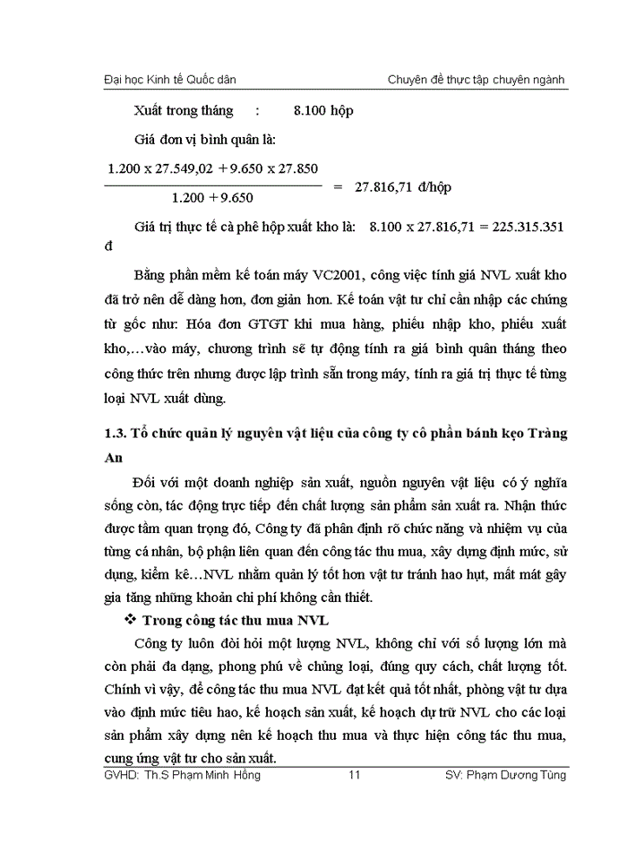 image for page Hoàn thiện kế toán nguyên vật liệu tại công ty cổ phần bánh kẹo tràng an