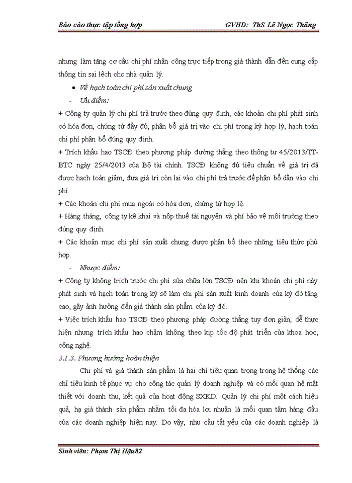 image for page Hoàn thiện kế toán chi phí sản xuất và tính giá thành sản phẩm tại công ty tnhh 1tv nước khoáng và tmdv quảng ninh