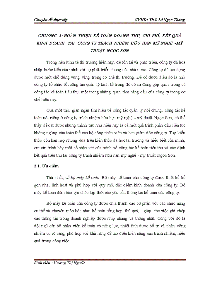 image for page Hoàn thiện kế toán doanh thu, chi phí và xác định kết quả kinh doanh tại công ty trách nhiệm hữu hạn  mỹ nghệ - mỹ thuật ngọc sơn