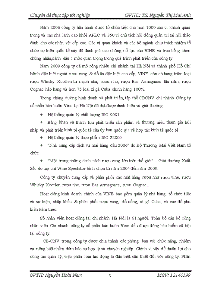 image for page Hoàn thiện kế toán tiền lương và các khoản trích theo lương tại Chi nhánh công ty cổ phần bán buôn Vine tại Hà Nội