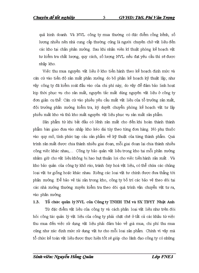 image for page Hoàn thiện kế toán nguyên vật liệu, công cụ dụng cụ tại công ty tnhh thương mại và sản xuất thiết bị y tế nhật anh