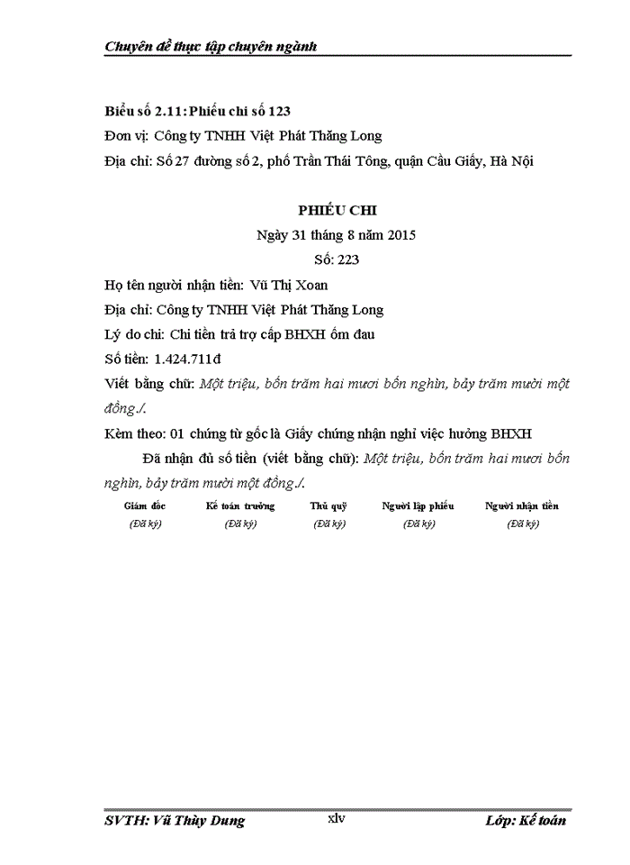 image for page Hoàn thiện kế toán tiền lương và các khoản trích theo lương tại công ty tnhh việt phát thăng long