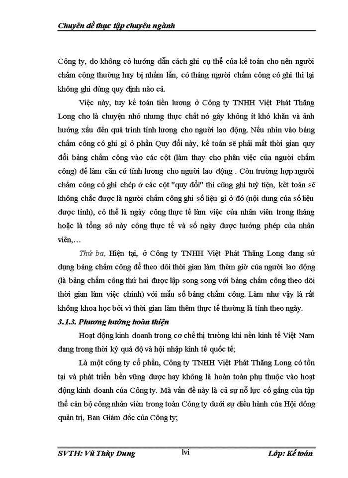 image for page Hoàn thiện kế toán tiền lương và các khoản trích theo lương tại công ty tnhh việt phát thăng long