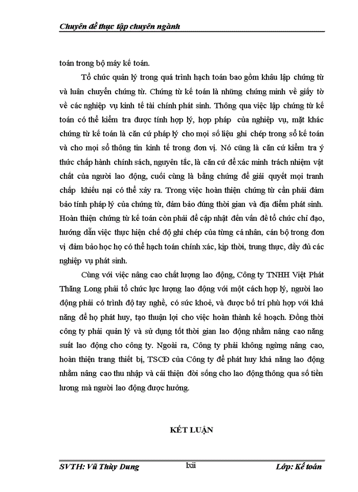 image for page Hoàn thiện kế toán tiền lương và các khoản trích theo lương tại công ty tnhh việt phát thăng long