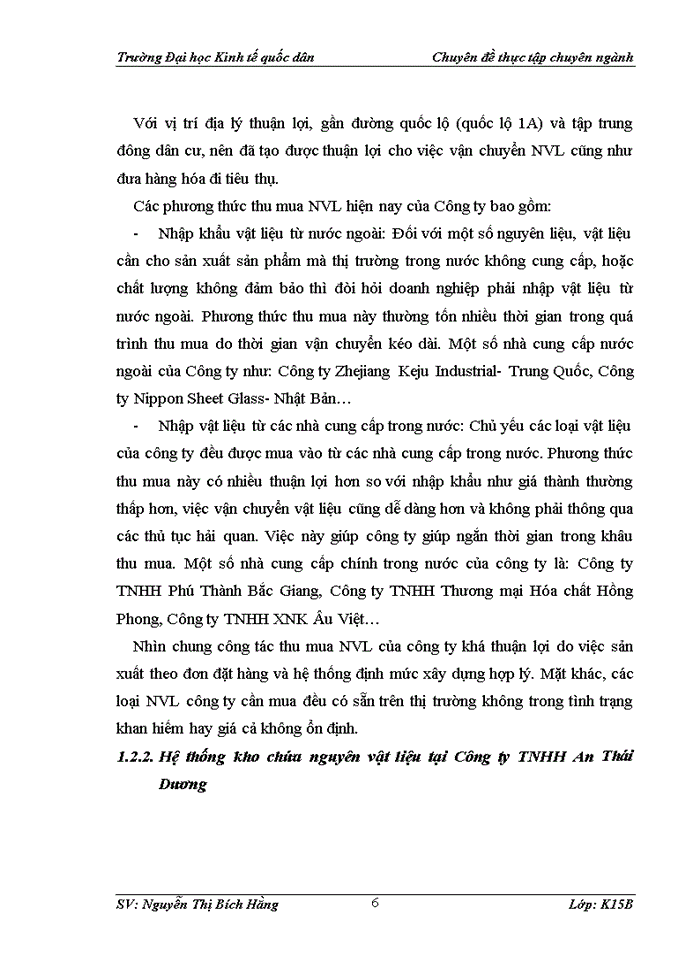 image for page Kế toán nguyên vật liệu tại Công ty TNHH An Thái Dương