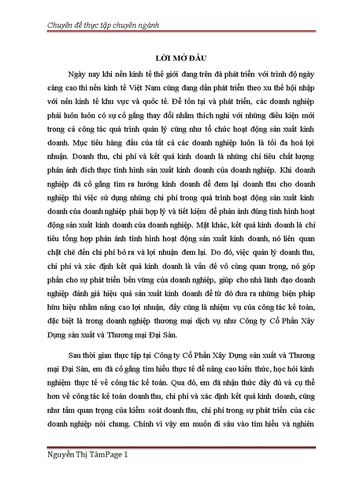 image for page Hoàn thiện kế toán doanh thu, chi phí và kết quả kinh doanh tại công ty cổ phần xây dựng sản xuất và thương mại đại sàn