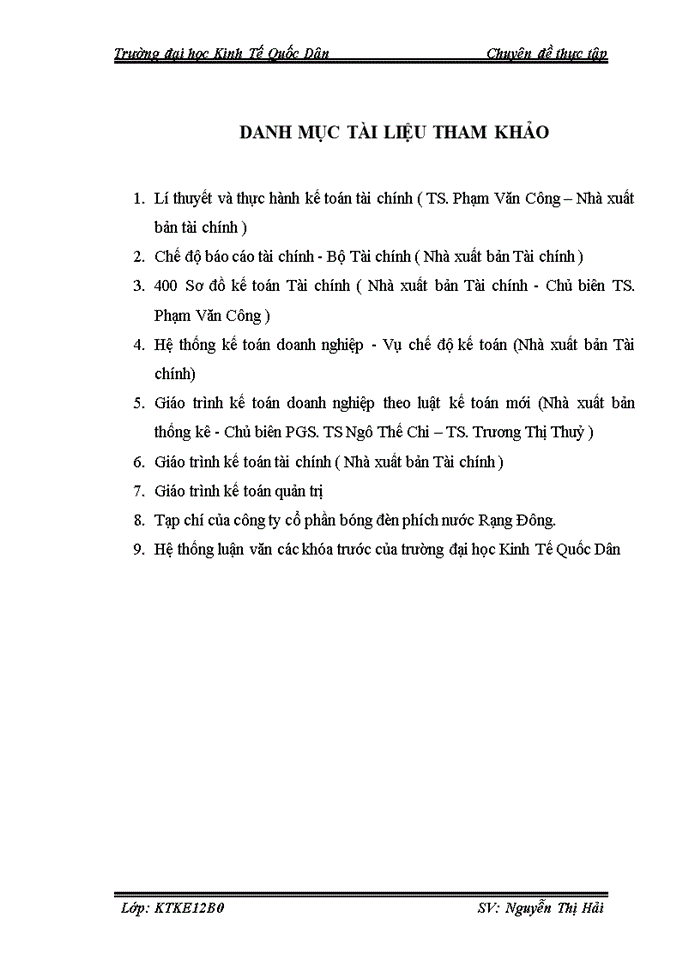 image for page Hoàn thiện kế toán nguyên vật liệu tại Công ty cổ phần bóng đèn phích nước Rạng Đông