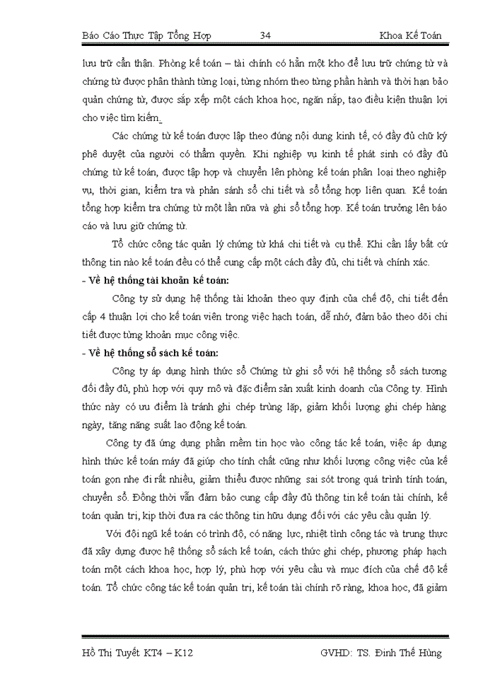 image for page Tổ chức bộ máy Kế toán và hệ thống Kế toán tại Công ty Cổ phần Công nghệ cao Gia Nguyễn