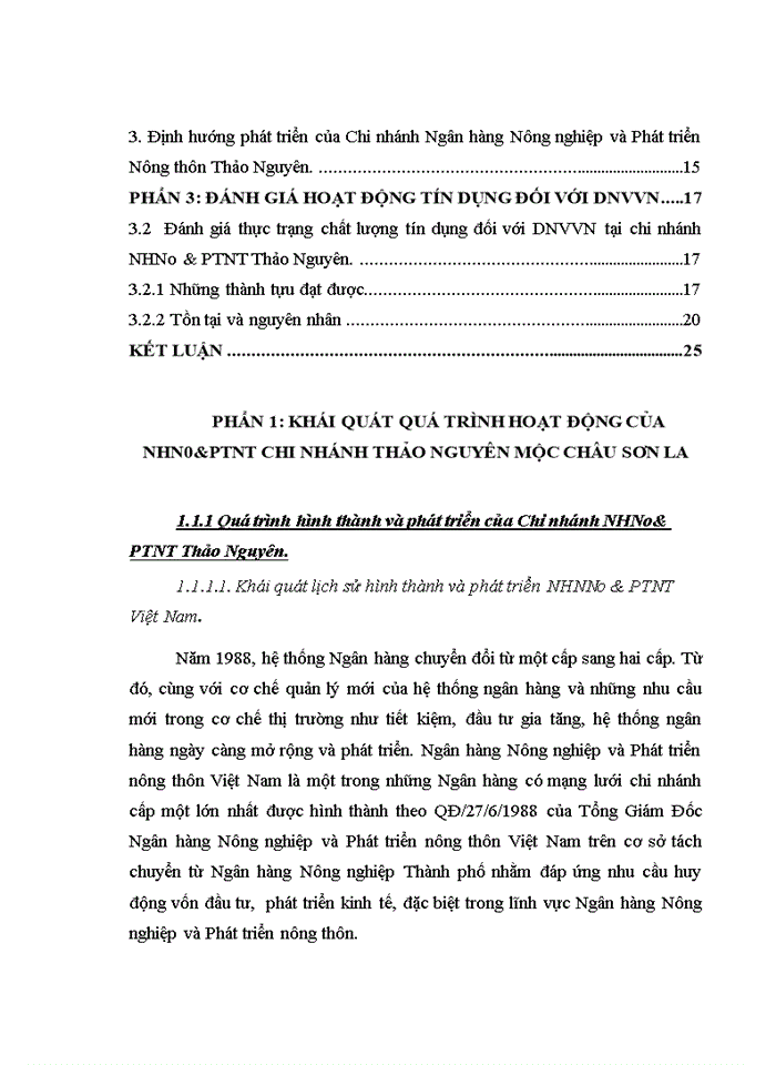 image for page Quá trình hình thành và phát triển của Chi nhánh NHNo& PTNT Thảo Nguyên.