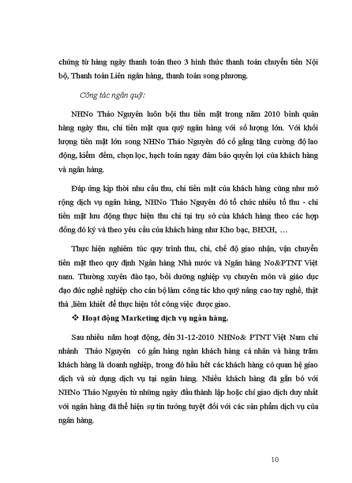 image for page Quá trình hình thành và phát triển của Chi nhánh NHNo& PTNT Thảo Nguyên.