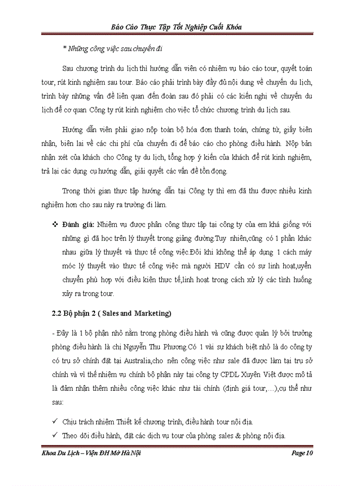 image for page Lịch sử hình thành và chức năng hoạt động của Công ty CP du lịch Xuyên Việt