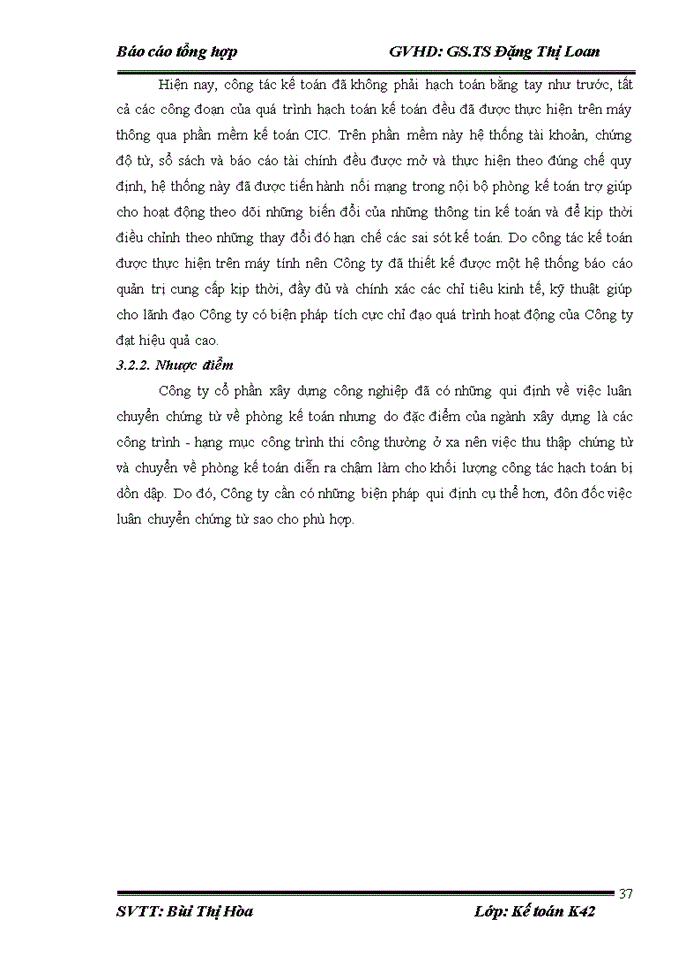 image for page Tổ chức bộ máy kế toán và công tác kế toán tại công ty cổ phần xây dựng công nghiệp