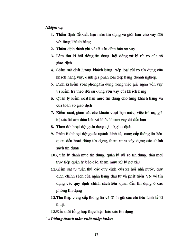 image for page Thực trạng tình hình hoạt động của Ngân hàng đầu tư và phát triển Việt Nam chi nhánh Thăng Long