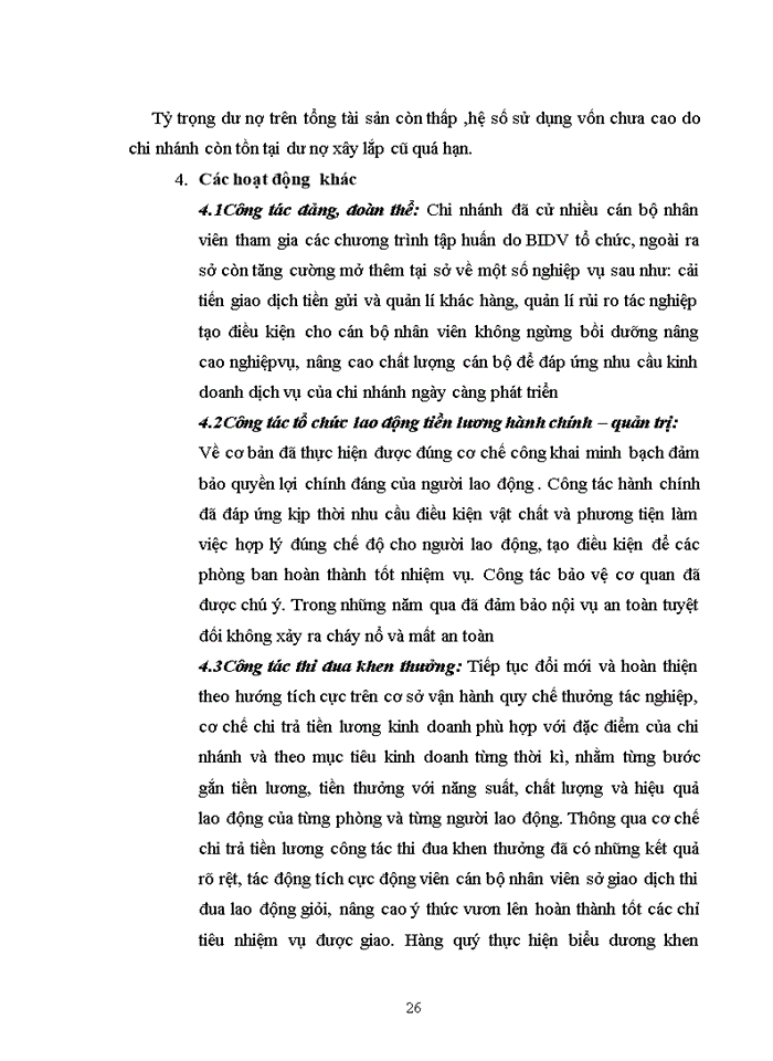 image for page Thực trạng tình hình hoạt động của Ngân hàng đầu tư và phát triển Việt Nam chi nhánh Thăng Long