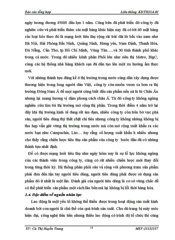 image for page Quá trình hình thành và phát triển của công ty Thực Phẩm Hiến Thành