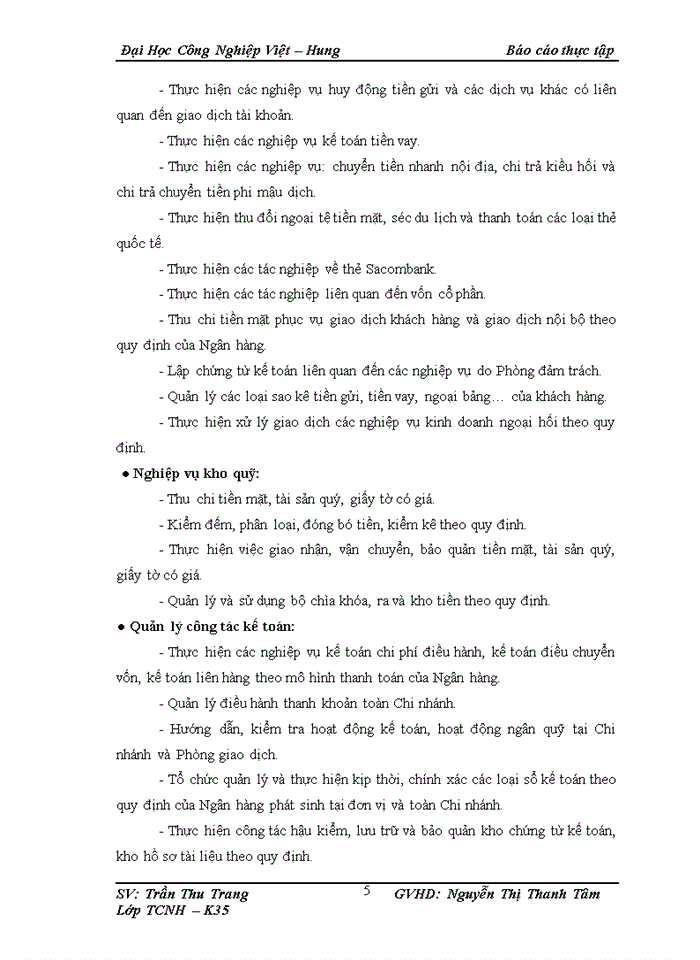image for page Tình hình hoạt động kinh doanh của Ngân Hàng Sacombank Chi Nhánh 8/3 Hà Nội những năm gần đây