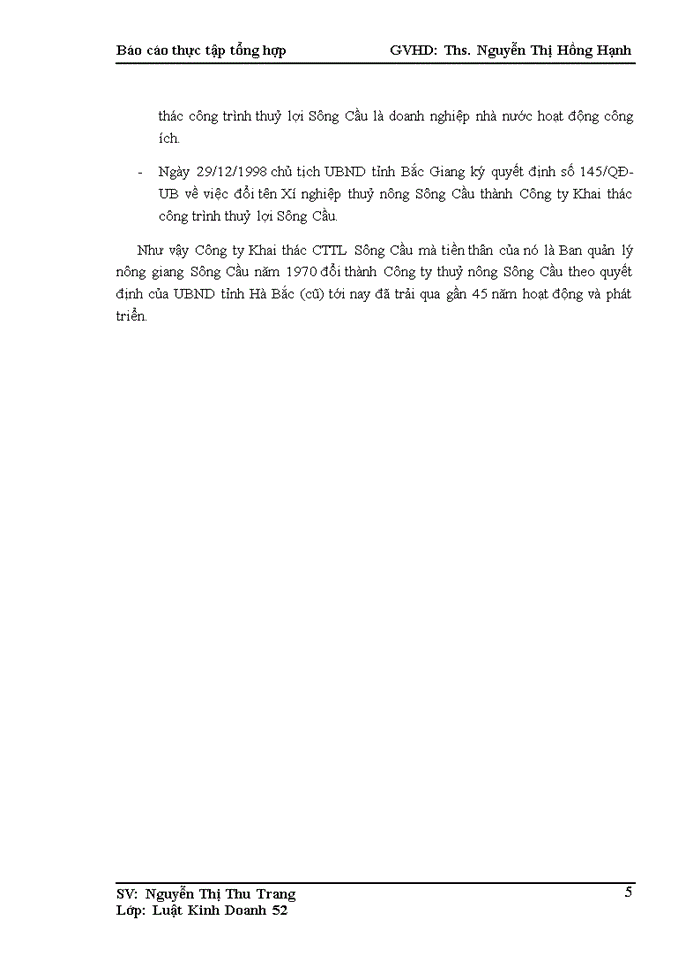 image for page Tổ chức bộ máy quản lý và tình hình chung về lao động của công ty tnhh một thành viên khai thác công trình thủy lợi sông cầu