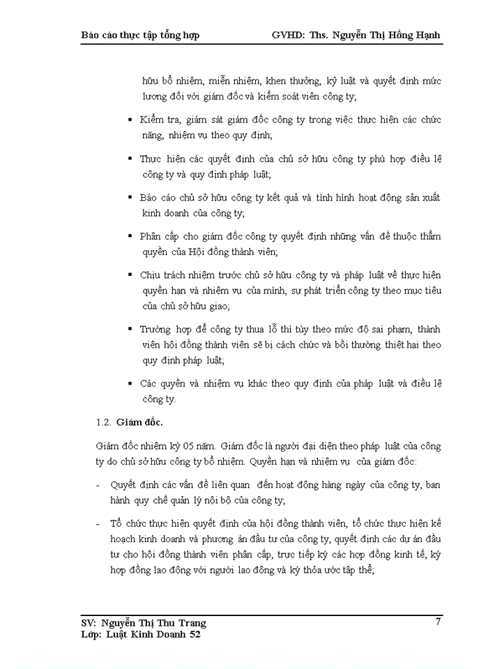 image for page Tổ chức bộ máy quản lý và tình hình chung về lao động của công ty tnhh một thành viên khai thác công trình thủy lợi sông cầu