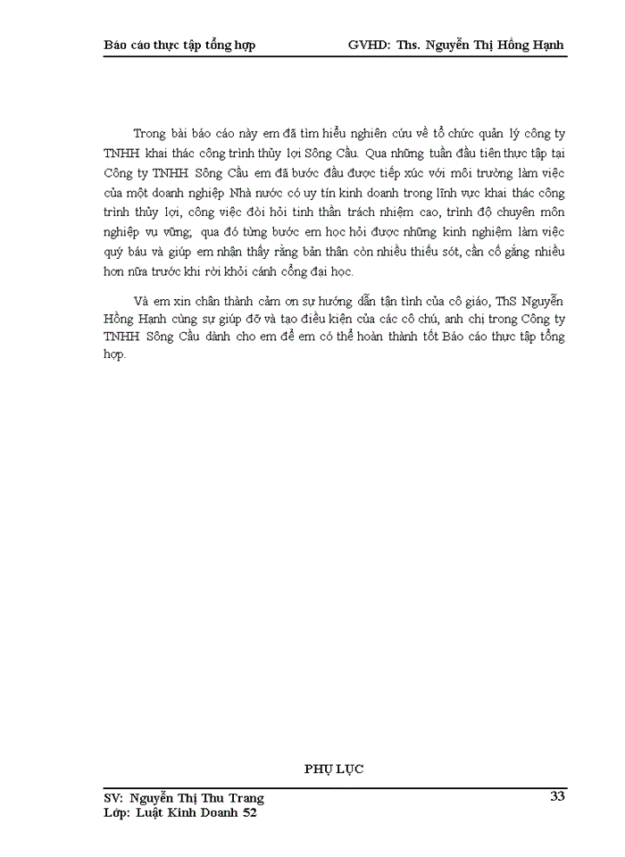 image for page Tổ chức bộ máy quản lý và tình hình chung về lao động của công ty tnhh một thành viên khai thác công trình thủy lợi sông cầu