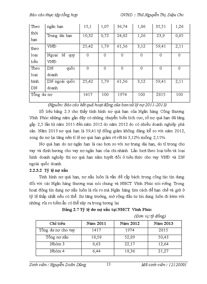 image for page Thực trạng hoạt động kinh doanh tại ngân hàng TMCP công thương Việt Nam - chi nhánh Vĩnh Phúc