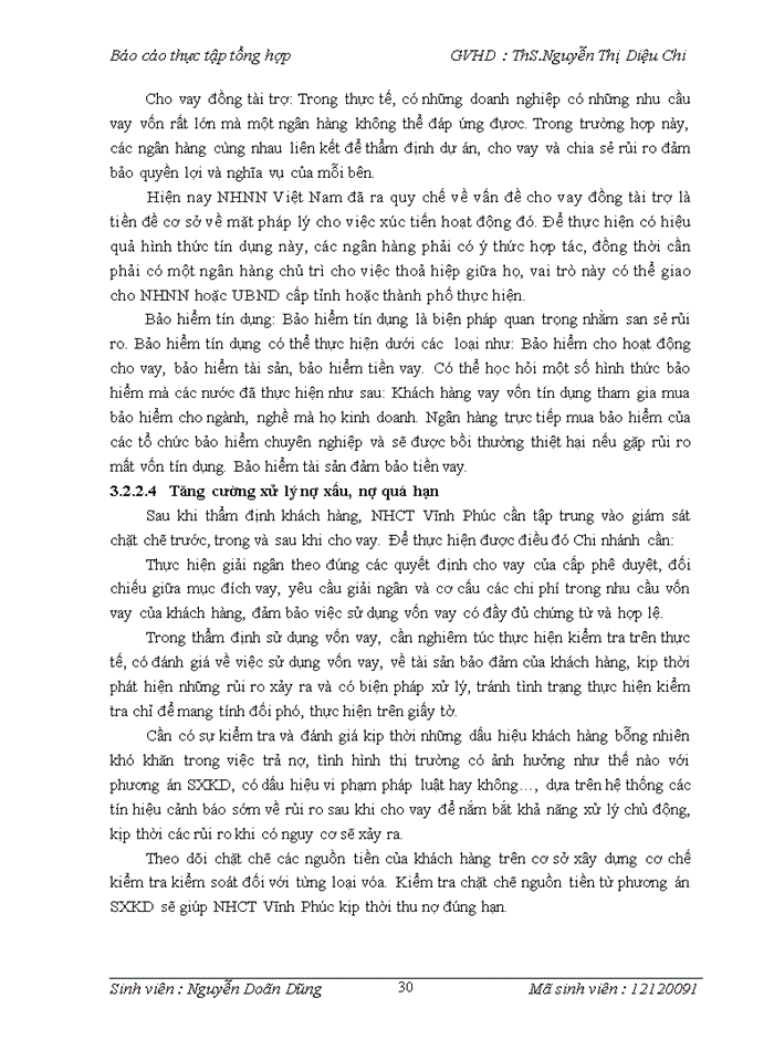 image for page Thực trạng hoạt động kinh doanh tại ngân hàng TMCP công thương Việt Nam - chi nhánh Vĩnh Phúc