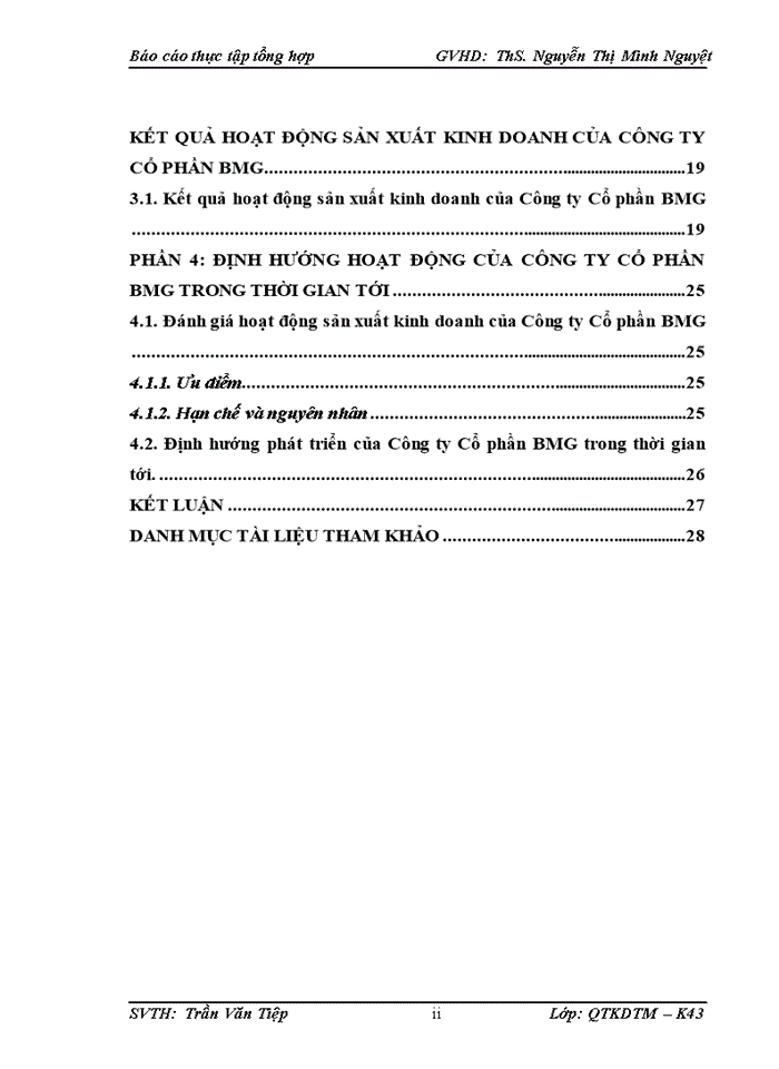 image for page Cơ cấu tổ chức của Công ty Cổ phần BMG