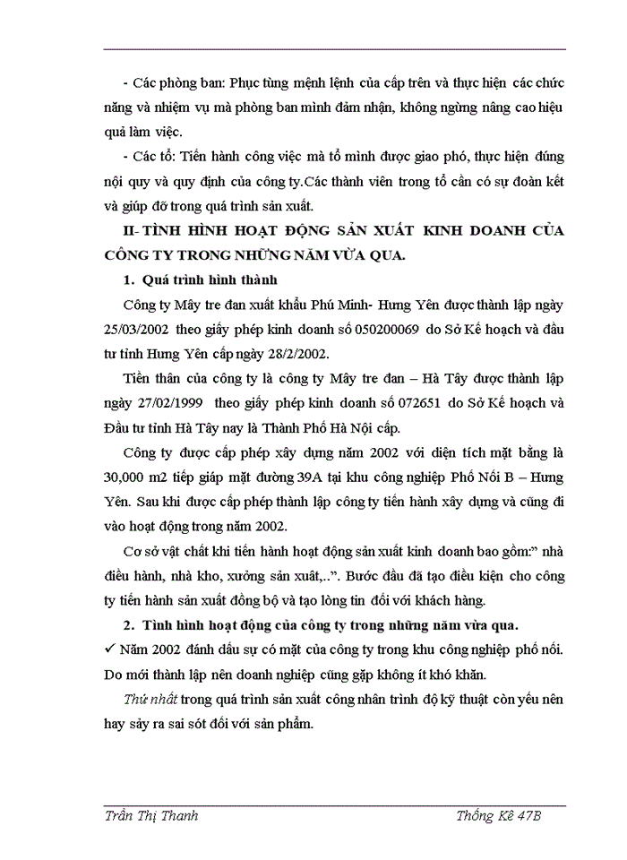 image for page Chức năng và nhiệm vụ của công ty.