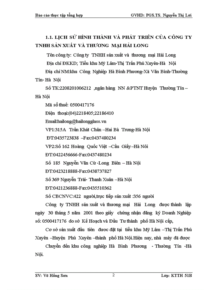 image for page Tổ chức bộ máy kế toán tại công ty tnhh sản xuất và thương mại hải  long