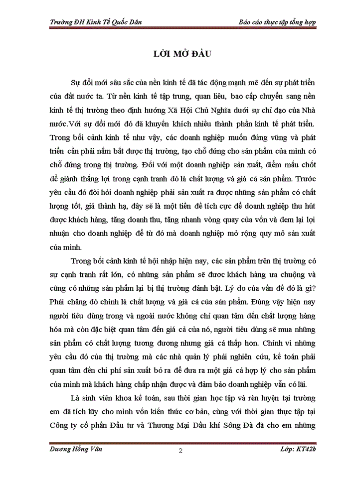 image for page Tổ chức bộ máy kế toán của Công Ty Cổ phần Đầu tư và Thương Mại Dầu khí Sông Đà