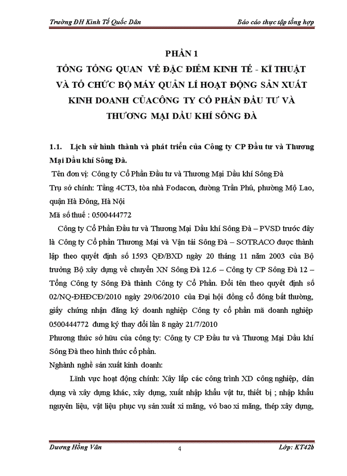 image for page Tổ chức bộ máy kế toán của Công Ty Cổ phần Đầu tư và Thương Mại Dầu khí Sông Đà