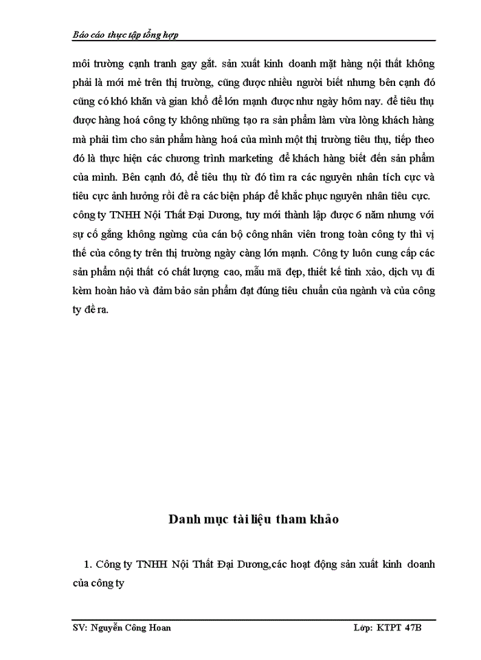 image for page Bộ máy tổ chức và chức năng nhiệm vụ của công ty Đại Dương